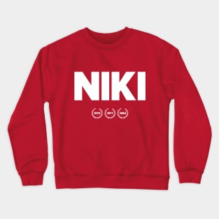 Niki - Niki Lauda three time World Champion tribute Crewneck Sweatshirt